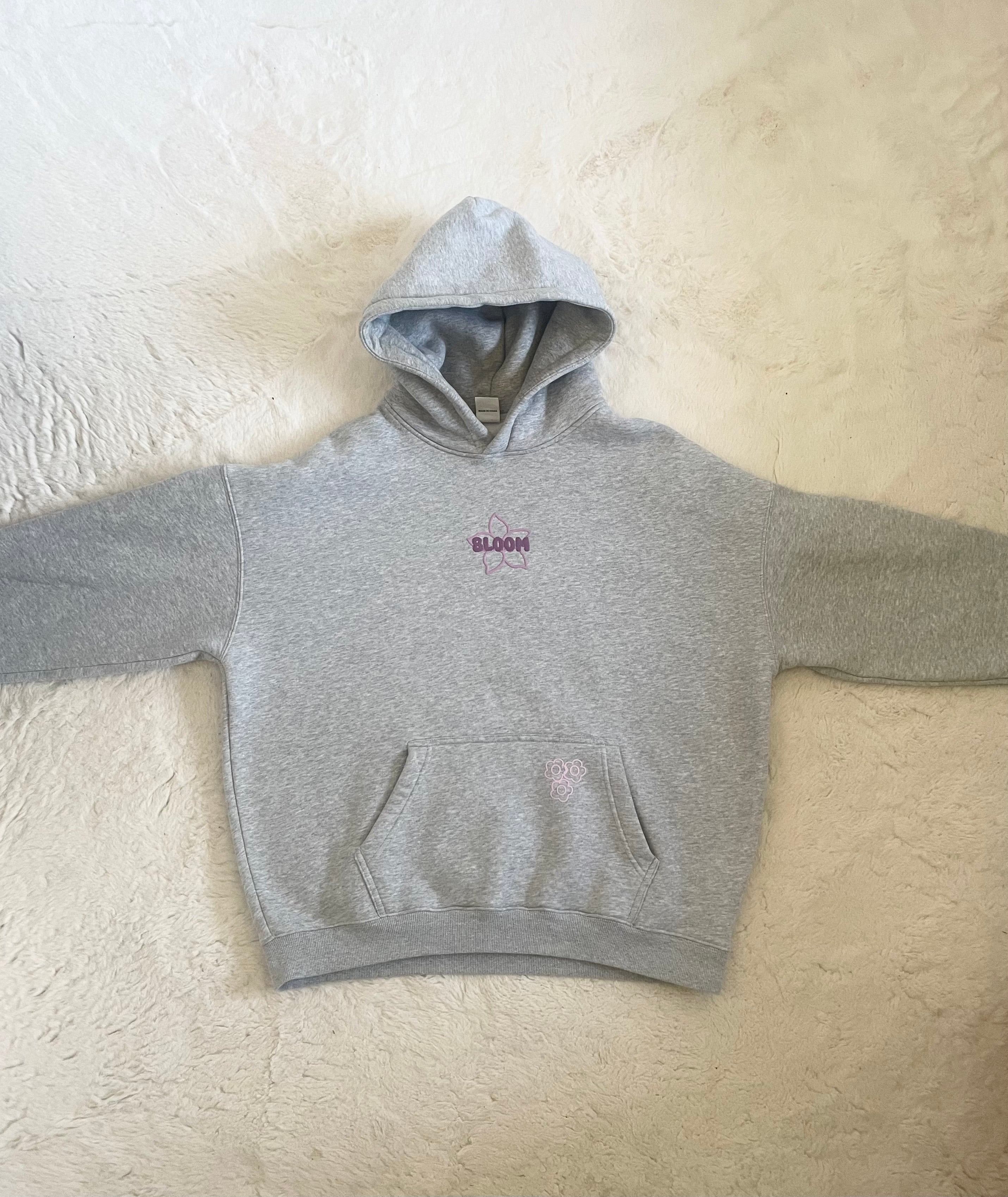 HEATHER GREY HOODIE