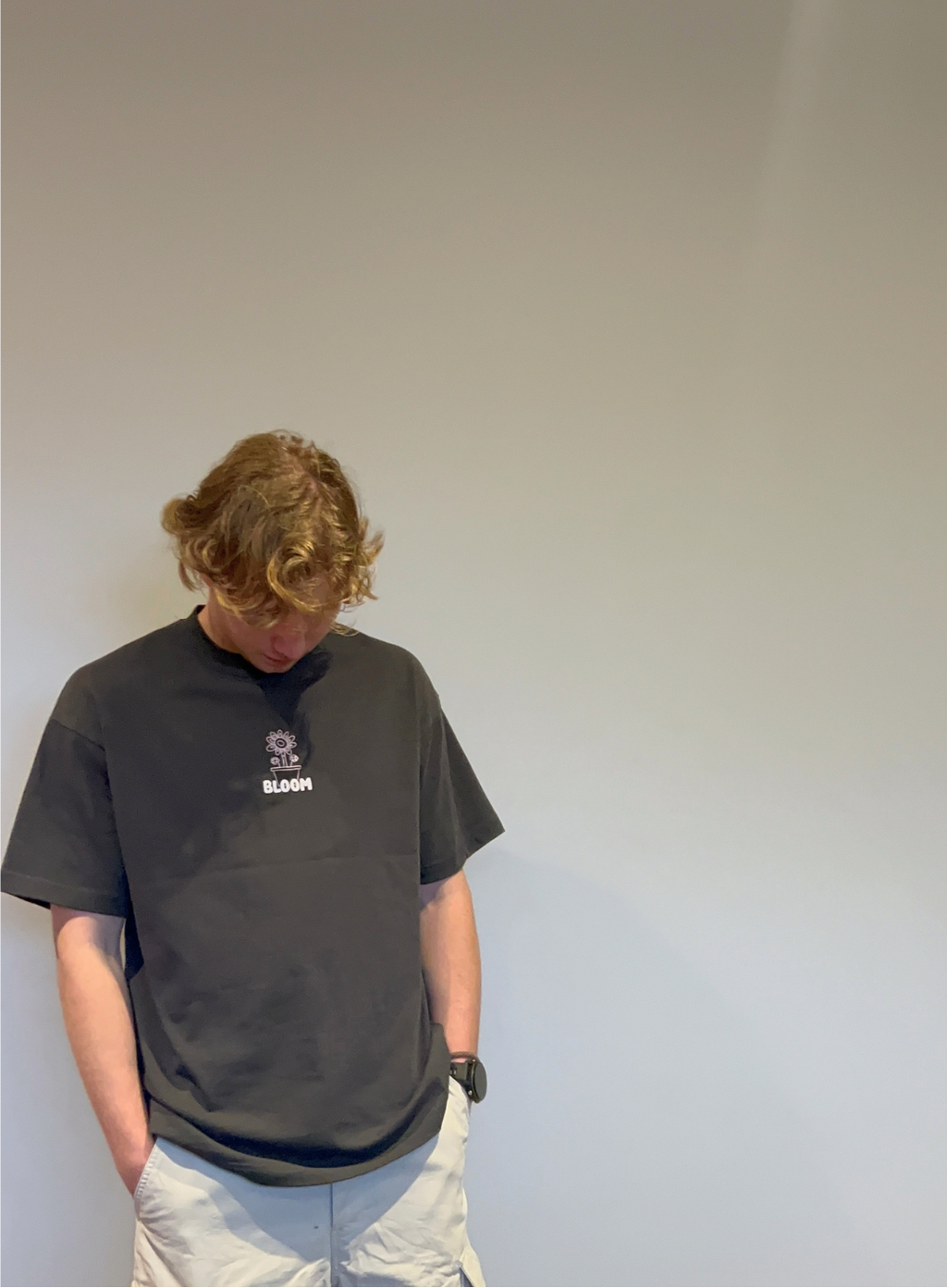 DARK GREY HEAVYWEIGHT TEE