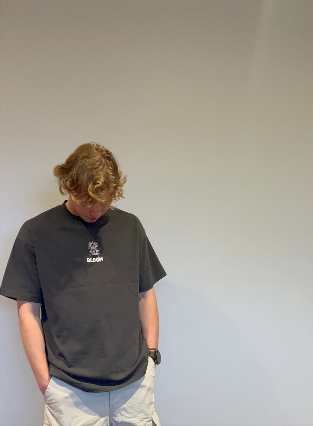 DARK GREY HEAVYWEIGHT TEE
