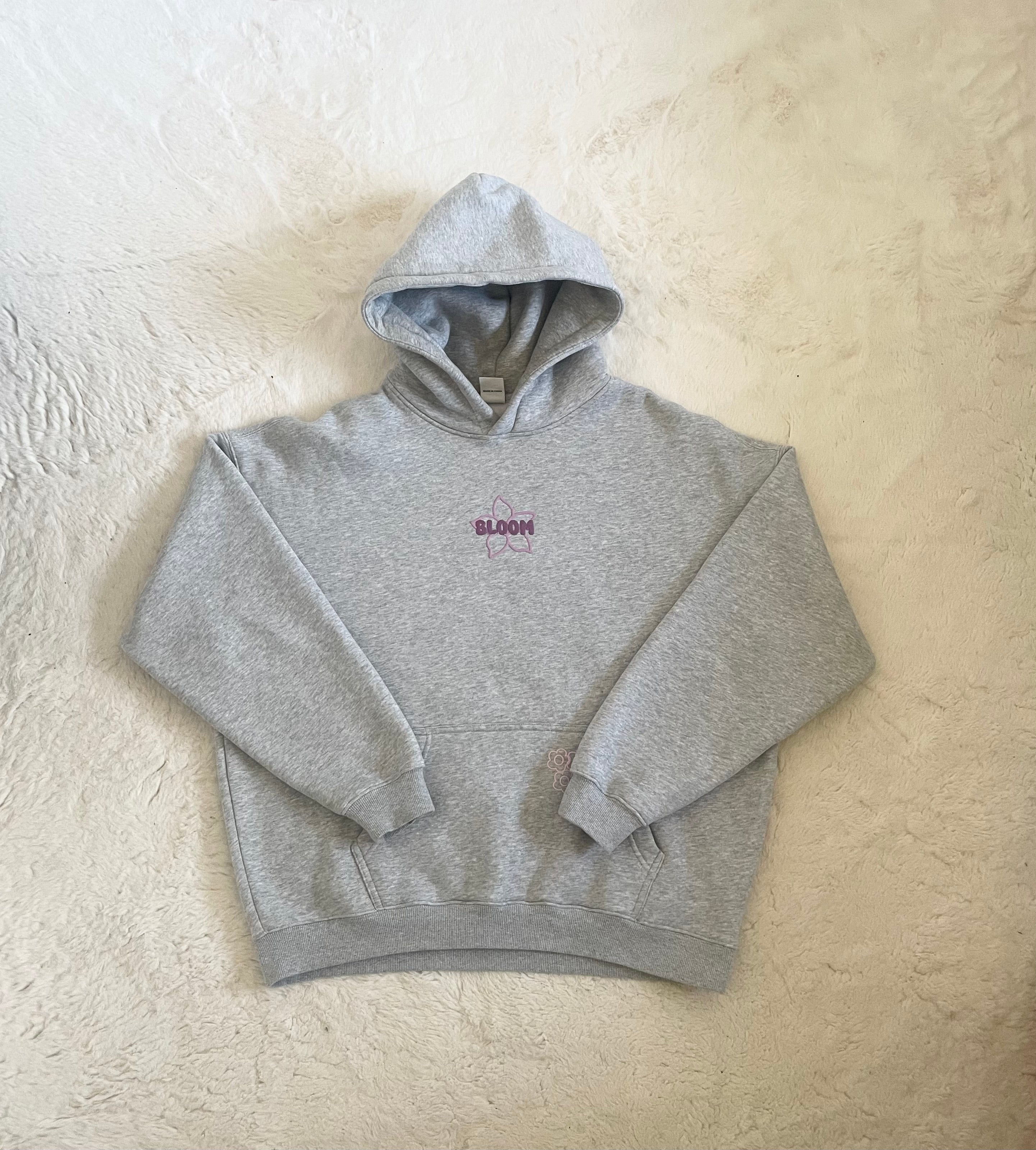 HEATHER GREY HOODIE