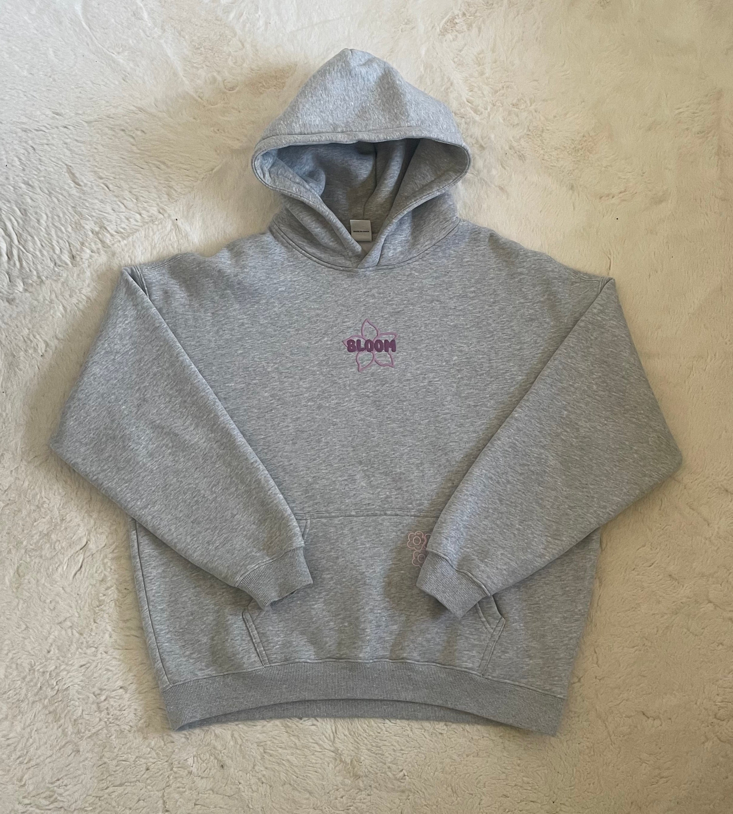HEATHER GREY HOODIE