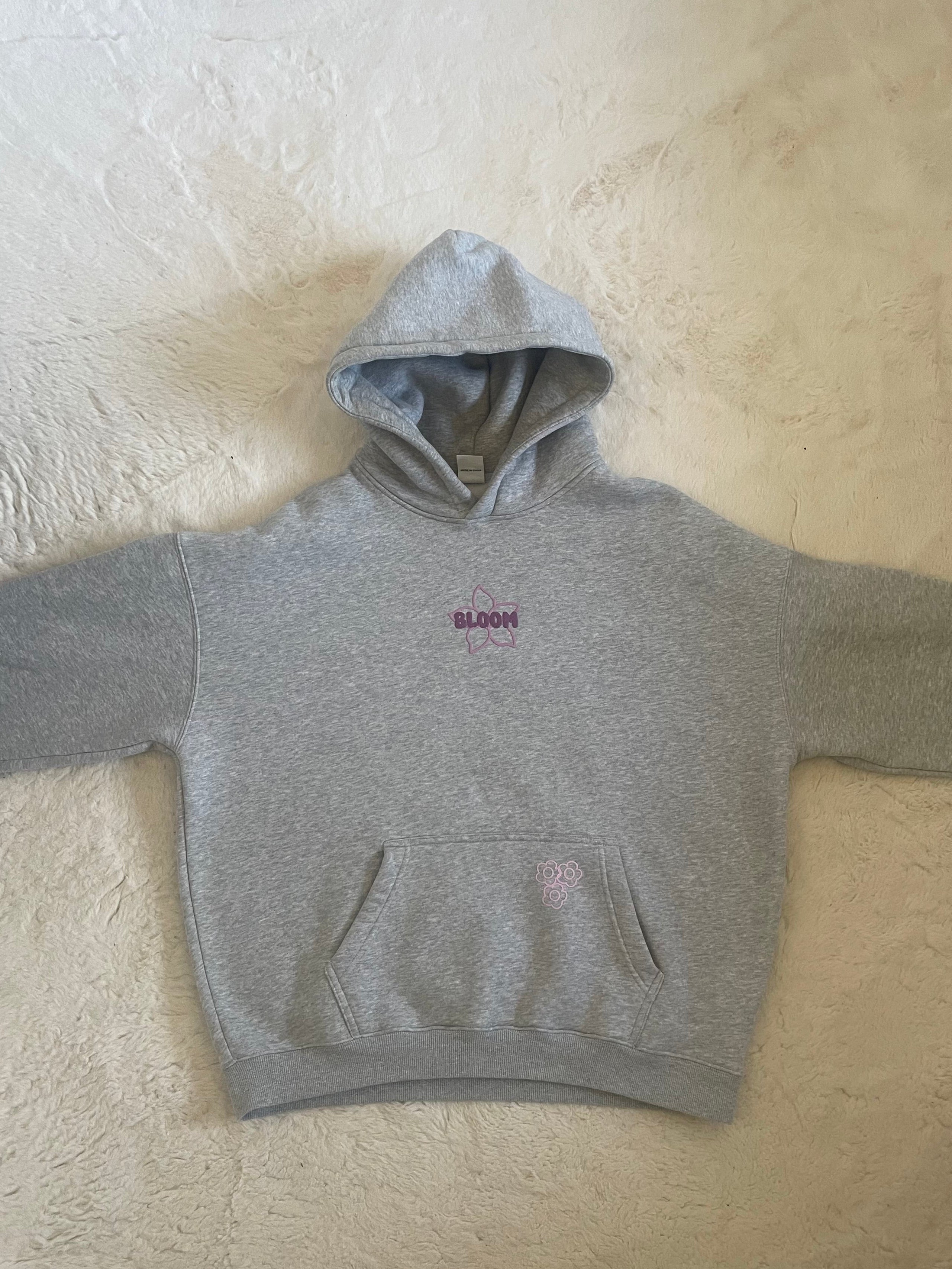 HEATHER GREY HOODIE